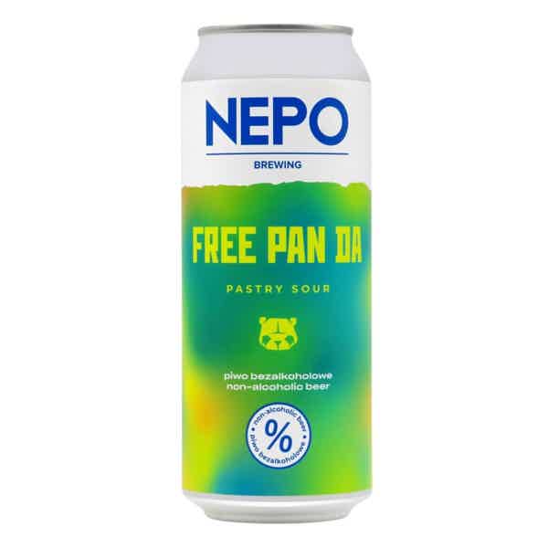 Nepomucen/Deer Bear Free Pan Da Non-Alcoholic Pastry Sour 0,5l 0.5% 0.5L, Beer