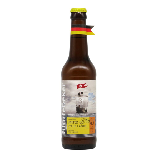 Störtebeker x Sierra Nevada United Style Lager 0,33l 4.7% 0.33L, Beer