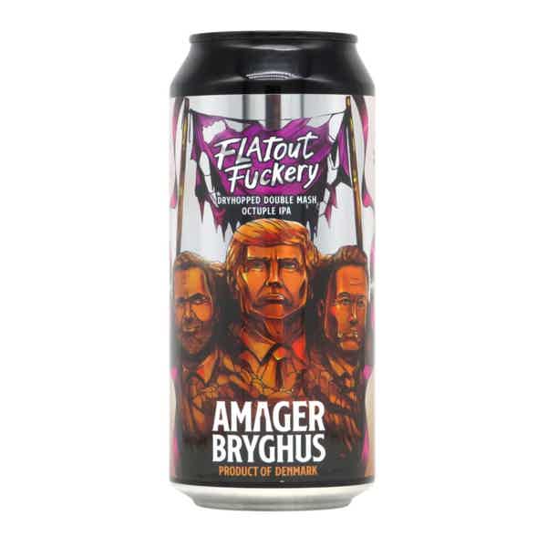 Amager Flatout Fuckery Dryhopped Double Mash Octuple IPA 0,44l 18.0% 0.44L, Beer