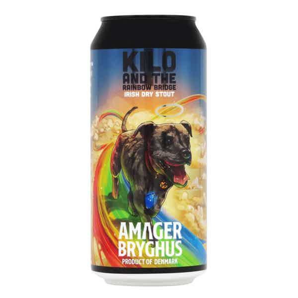 Amager Kilo And The Rainbow Bridge Irish Dry Stout 0,44l 4.2% 0.44L, Beer