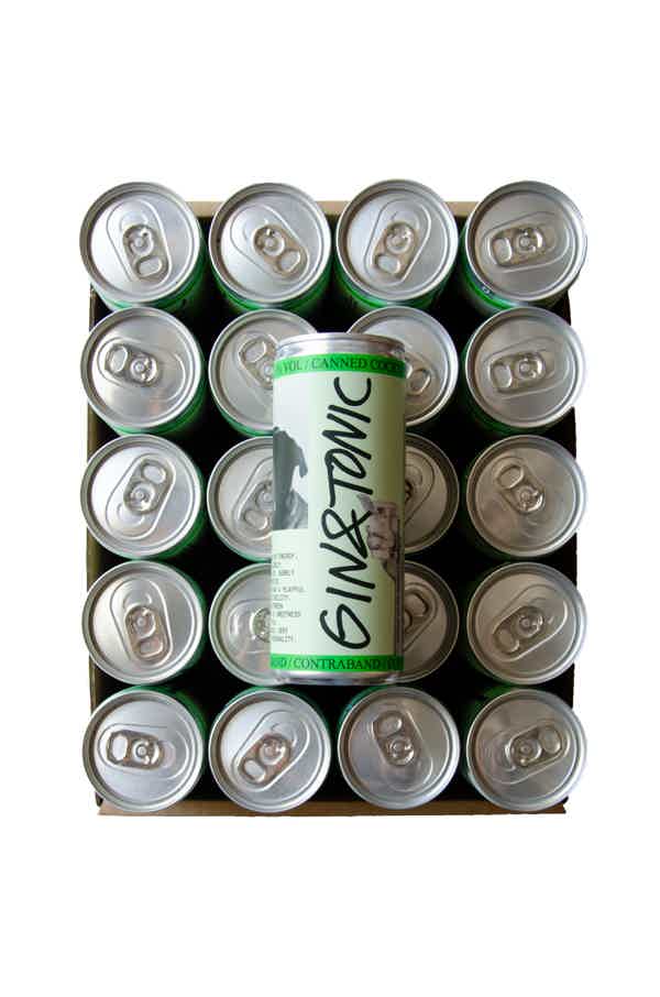 Gin & Tonic 20-pack: Contraband Gin&Tonic
