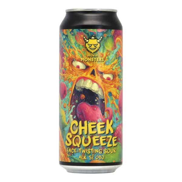 Browar Monsters Cheek Squeeze! Dace-Twisting Sour 0,5l 5.0% 0.5L, Beer