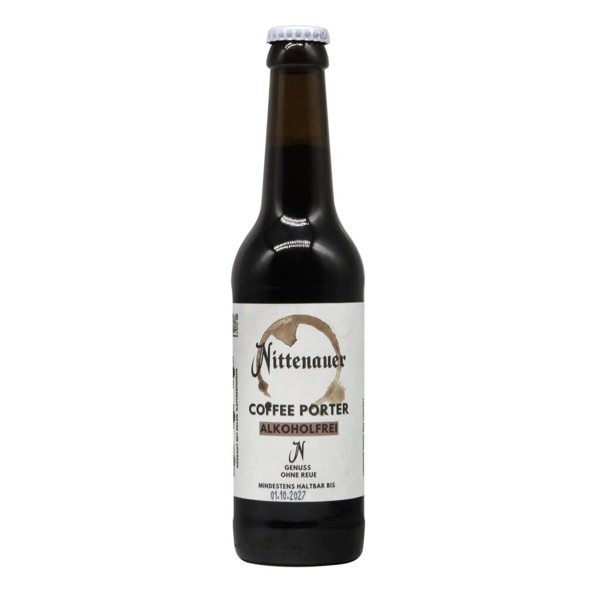 Nittenauer Coffee Porter alkoholfrei 0,33l 0.5% 0.33L, Beer