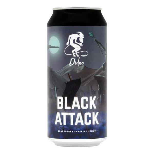 Didko Black Attack Blackberry Imperial Stout 0,44l 12.0% 0.44L, Beer