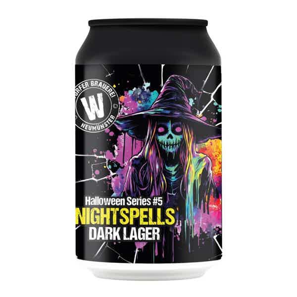 Wittorfer Nightspells Dark Lager Halloween Series #5 0,33l 5.2% 0.33L, Beer