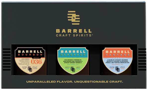 Barrel Craft Spirits  3 x 200ml Gift Box 54.25% 0.6L, Spirits