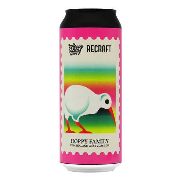 ReCraft Hoppy Family NZ West Coast IPA 0,5l 7.2% 0.5L, Beer