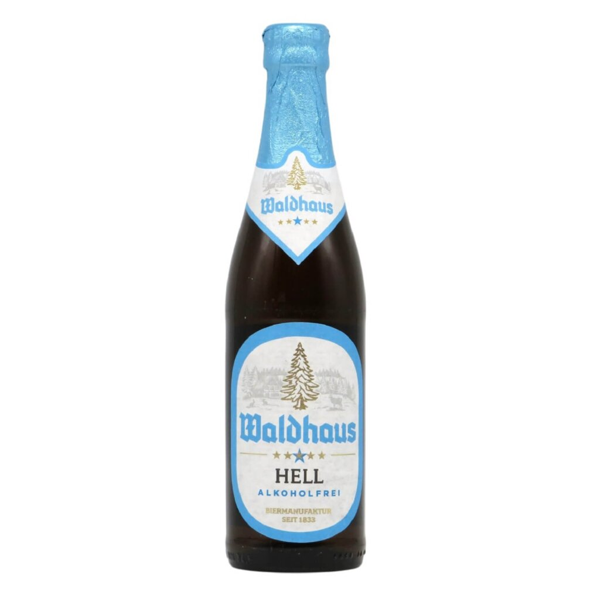 Waldhaus Hell Alkoholfrei 0,33l 0.5% 0.33L, Beer