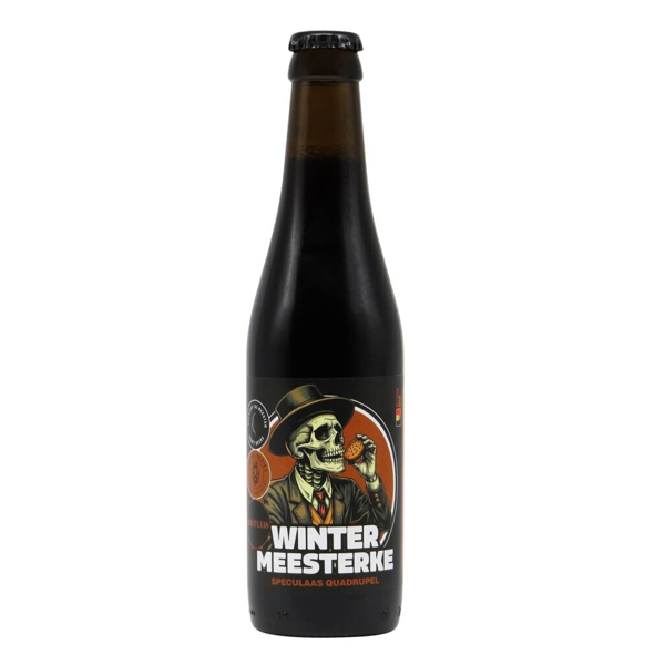 Meester Meesterke Winter #01 Speculaas Quadrupel 0,33l 10.5% 0.33L, Beer