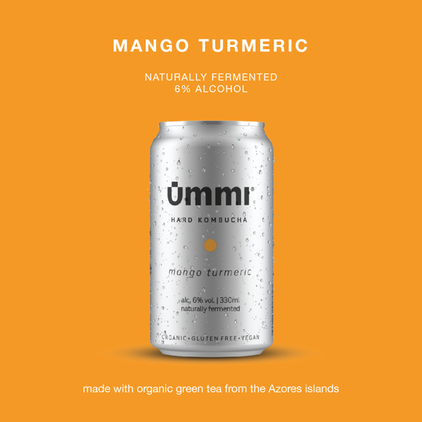 MANGO TURMERIC 6% ALC - 6 PACK: MANGO TURMERIC 6% ALC - SINGLE CAN