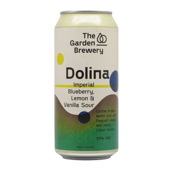 The Garden Brewery Dolina Imperial Blueberry, Lemon & Vanilla Sour 0,44l 7.1% 0.44L, Beer