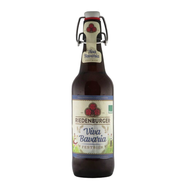 Riedenburger Viva Bavaria Festbier BIO 0,5l 5.5% 0.5L, Beer