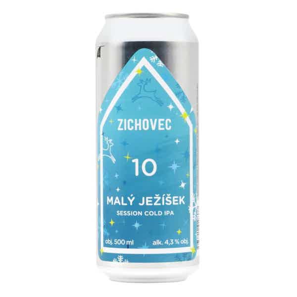 Zichovec Malý Ježíšek 2025 10 Session Cold IPA 0,5l 4.3% 0.5L, Beer
