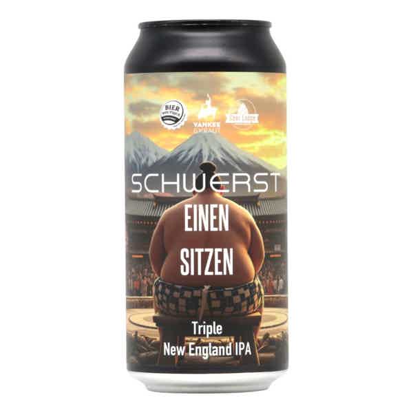 Yankee & Kraut x Bierol Schwerst Einen Sitzen Triple NEIPA 0,44l 10.1% 0.44L, Beer