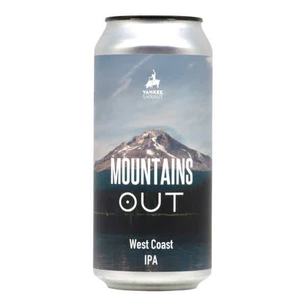 Yankee & Kraut Mountains Out West Coast IPA 0,44l 6.8% 0.44L, Beer
