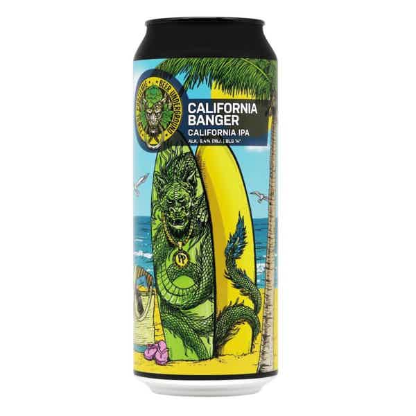 Beer Underground California Banger California IPA 0,5l 6.3% 0.5L, Beer