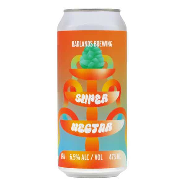 Badlands Super Nectar (2025) New England IPA 0,473l 6.5% 0.473L, Beer