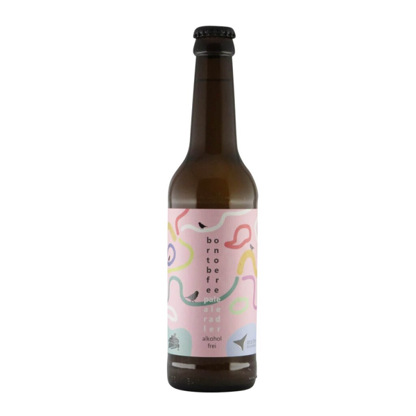 Orca Brau/Freigeist Born To Be Free Pale Ale Radler Alkoholfrei 0,33l 0.5% 0.33L, Beer