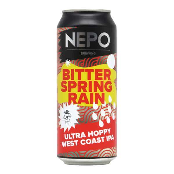 Nepomucen Platinum Series: Bitter Spring Rain Ultra Hoppy West Coast IPA 0,5l 6.9% 0.5L, Beer