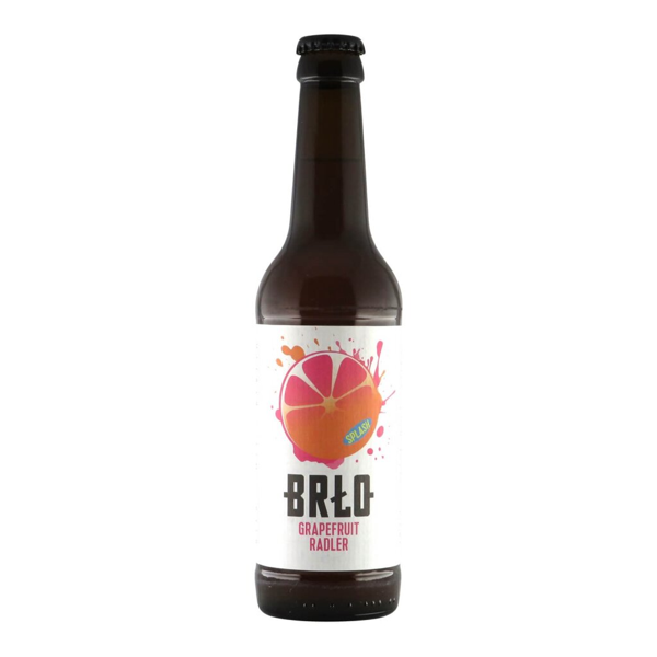 BRLO Splash Grapefruit Radler 0,33l 2.5% 0.33L, Beer