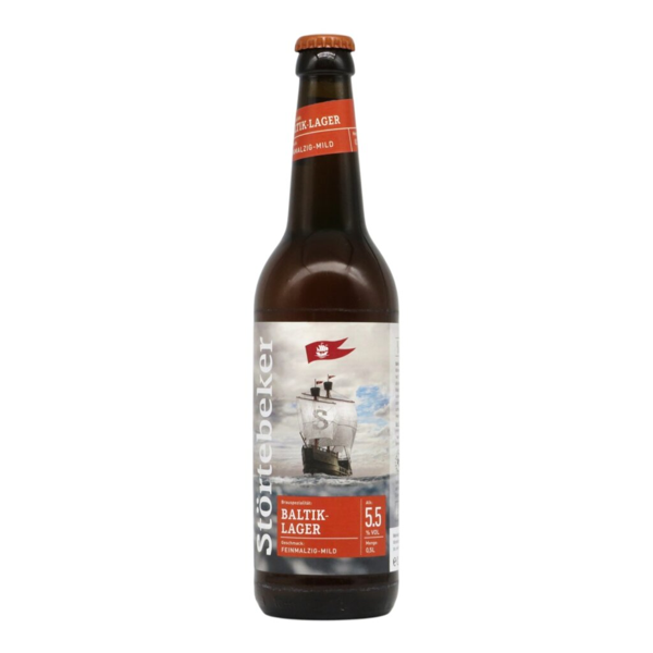 Störtebeker BIO Baltik Lager 0,5l 5.5% 0.5L, Beer