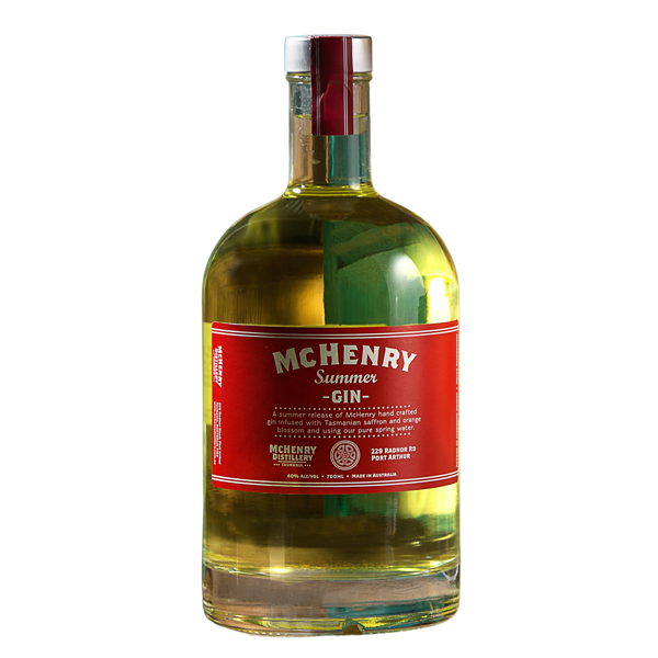 McHenry Destillery - Summer Gin Saffron 40.0% 0.7L, Spirits