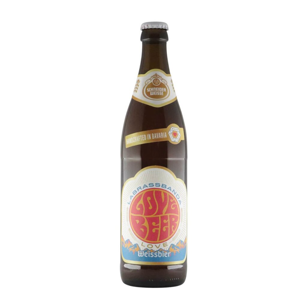 Schneider LoveBeer Weissbier 0,5l 4.9% 0.5L, Beer