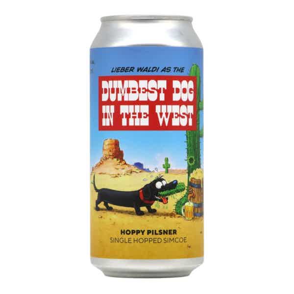 Lieber Waldi Dumbest Dog In The West Hoppy Pilsner 0,44l 5.0% 0.44L, Beer