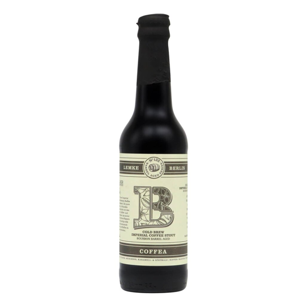 Lemke COFFEA Cold Brew Imperial Coffee Stout Boubon BA 0,33l 12.5% 0.33L, Beer