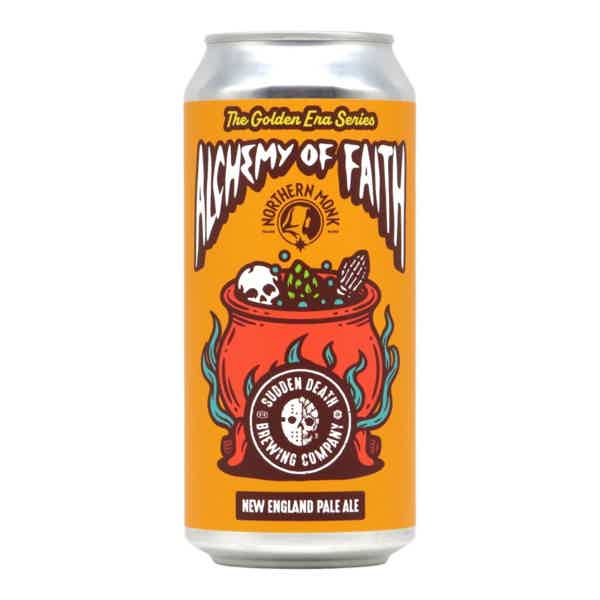 Sudden Death x Northem Monk Alchemy of Faith - The Golden Era NE Pale Ale 0,44l 5.5% 0.44L, Beer