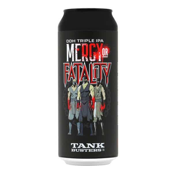 TankBusters Mercy Or Fatality DDH Triple IPA 0,5l 10.5% 0.5L, Beer