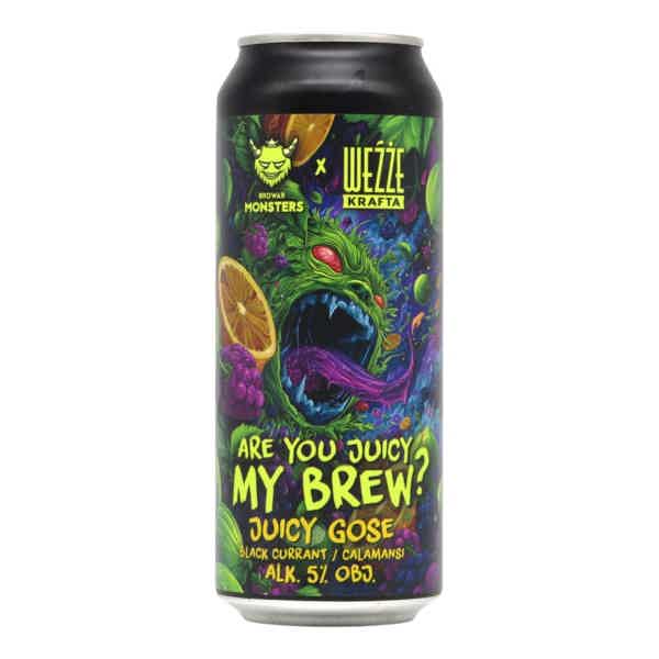 Browar Monsters Are You Juicy My Brew? Juicy Gose 0,5l 5.0% 0.5L, Beer