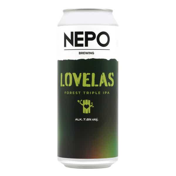 Nepomucen LoveLAS Triple Forest IPA 0,5l 7.8% 0.5L, Beer