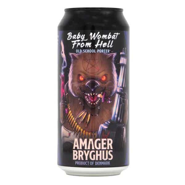 Amager Baby Wombat From Hell Porter 0,44l 6.0% 0.44L, Beer