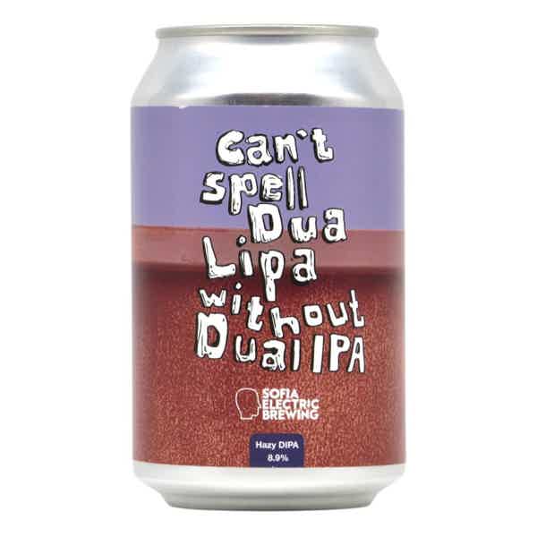 Sofia Electric Can’t Spell Dua Lipa Without Dual IPA DIPA 0,33l 8.9% 0.33L, Beer