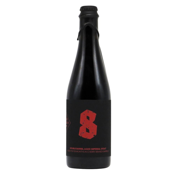 FrauGruber 8th Anniversary Double BA Stout Cherry Brandy Barrels 0,5l 14.6% 0.5L, Beer