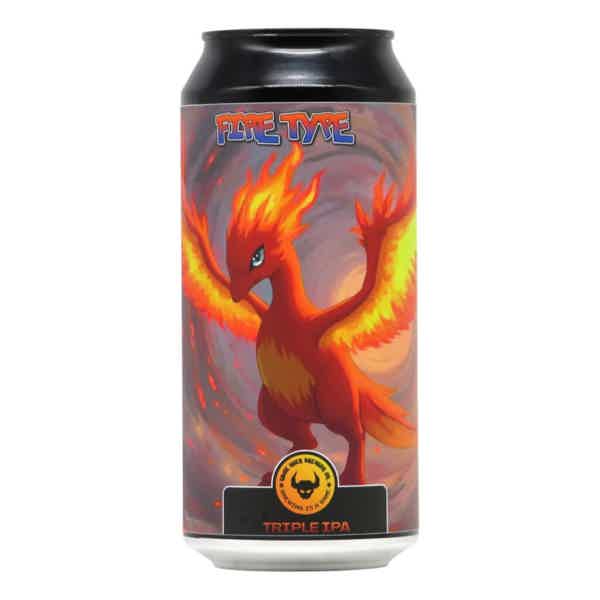 Game Over Fire Type Triple IPA 0,44l 9.0% 0.44L, Beer