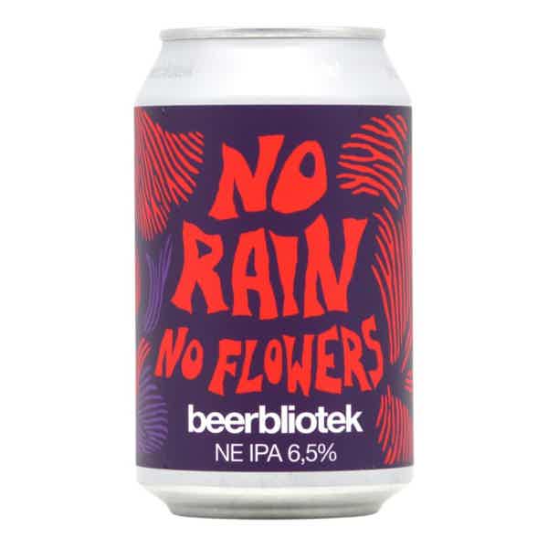 Beerbliotek No Rain No Flowers NEIPA 0,33l 6.5% 0.33L, Beer