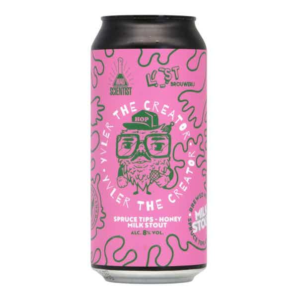 Mad Scientist/Lost Yvler The Creator Milk Stout 0,44l 8.0% 0.44L, Beer