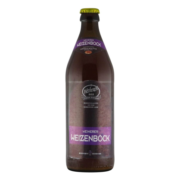 Weiherer Weizenbock 0,5l 6.8% 0.5L, Beer