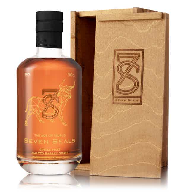 Seven Seals The Age of Taurus Peated Double Port Wood Finish 49.7% 0.5L, Spirits