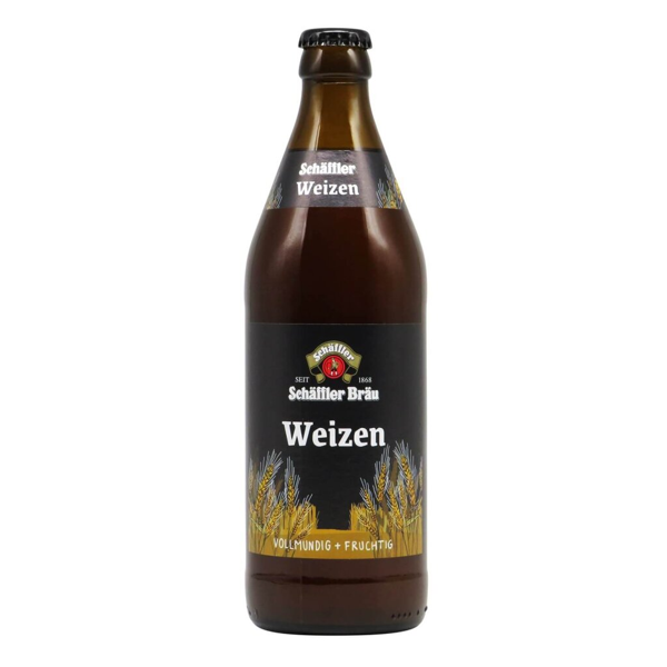 Schäffler Bräu Weizen 0,5l 5.2% 0.5L, Beer