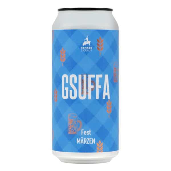 Yankee & Kraut Gsuffa Fest-Märzen 0,44l 5.8% 0.44L, Beer