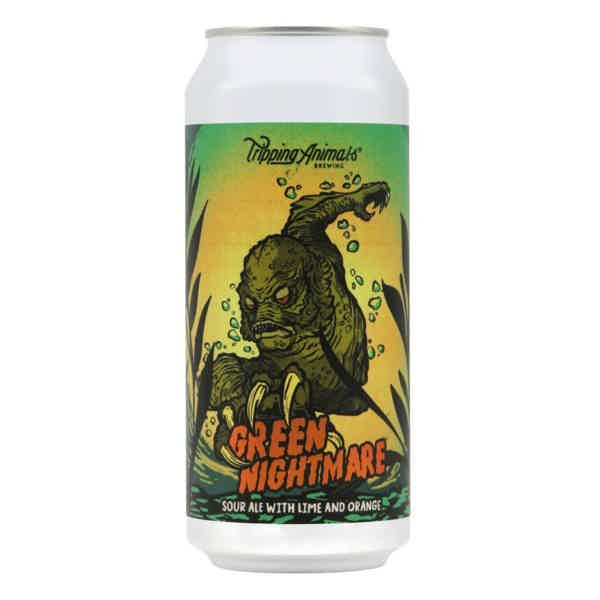 Tripping Animals Green Nightmare Fruited Sour 0,473l 6.0% 0.473L, Beer