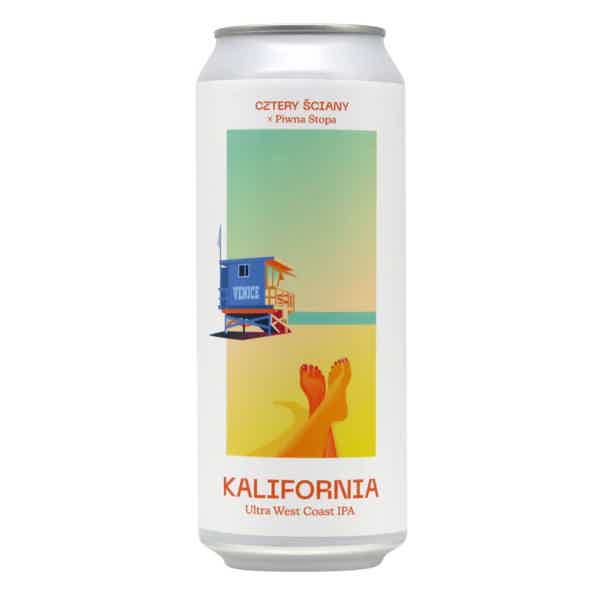 Four Walls KALIFORNIA Ultra West Coast IPA 0,5l 7.7% 0.5L, Beer