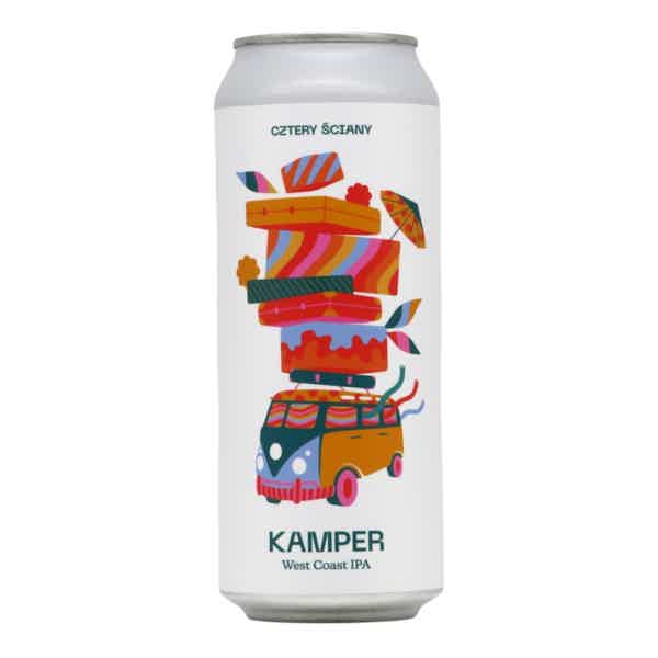 Four Walls KAMPER West Coast IPA 0,5l 6.5% 0.5L, Beer