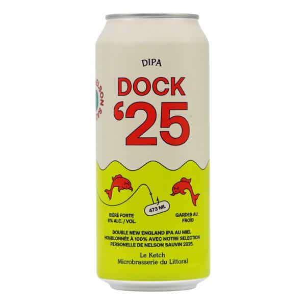 Le Ketch Dock 2025 - Nelson Sauvin Double New England IPA 0,473l 8.0% 0.473L, Beer