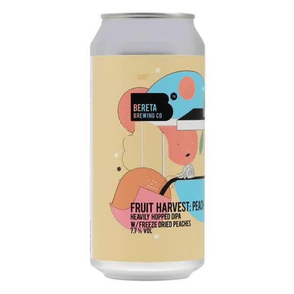Bereta Fruit Harvest: Peach Heavily Hopped DIPA 0,44l 7.7% 0.44L, Beer