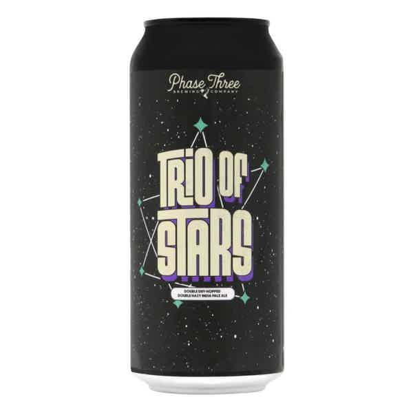 Phase Three Trio Of Stars Double NEIPA 0,473l 7.7% 0.473L, Beer