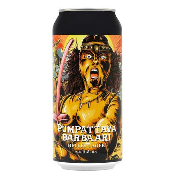 Panimoyhtiö Tuju Pumpattava Barbaari Helles Lager 0,44l 5.0% 0.44L, Beer